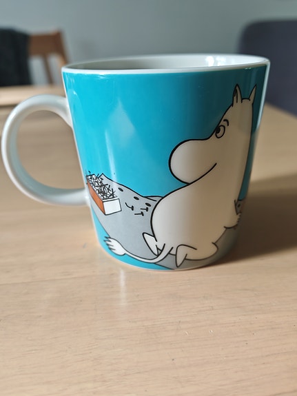Muumimuki Muumipeikko Turkoosi