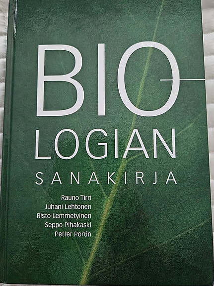 Biologian sanakirja