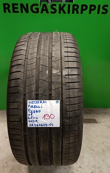 1kpl 315/35R21 Pirelli PZero kesä 6,5mm