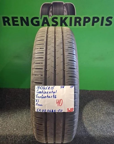 195/65R15 Continental EcoContact 6 91V kesä