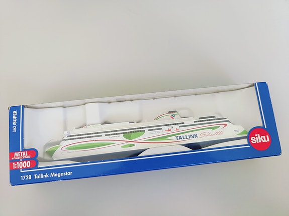 Siku Tallink Megastar laivan pienoismalli