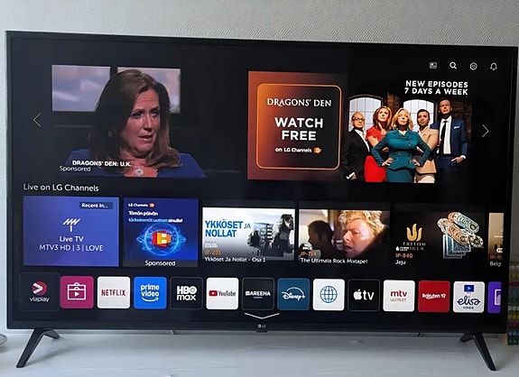 Tv LG SMART NANO8EA NanoCell 55" 4K televisio