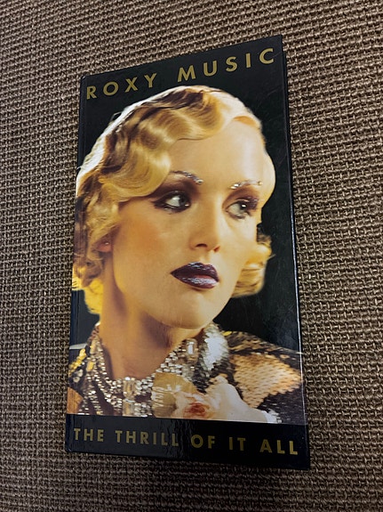 Roxy Music The Thrill Of It All 4CD-boksi