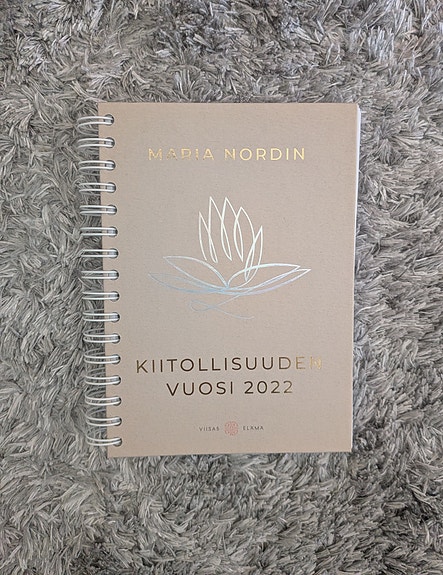 Maria Nordin Kiitollisuuden vuosi 2022 -kalenteri