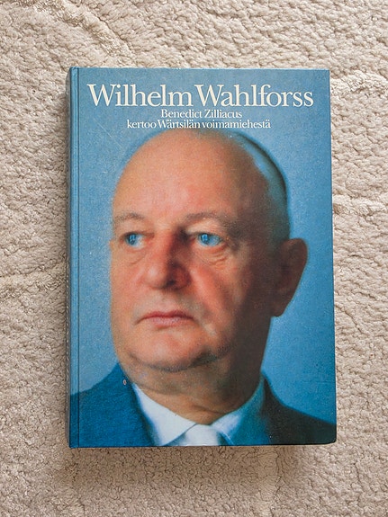 Wahlforss Wärtsilä, Benedict Zilliacus kirja 1984