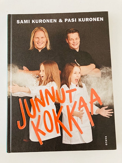 Junnut kokkaa-keittokirja Sami Kuronen