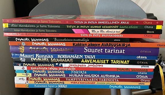Lasten kirjoja Mauri Kunnas ,Tatu ja Patu