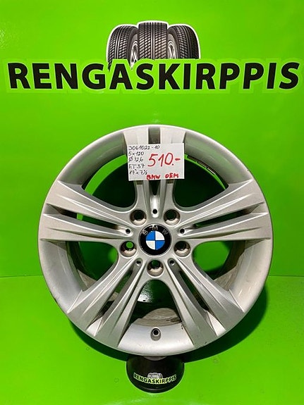 17″ 5×120 ET37 K72,6 17″x7,5 Bmw Oem