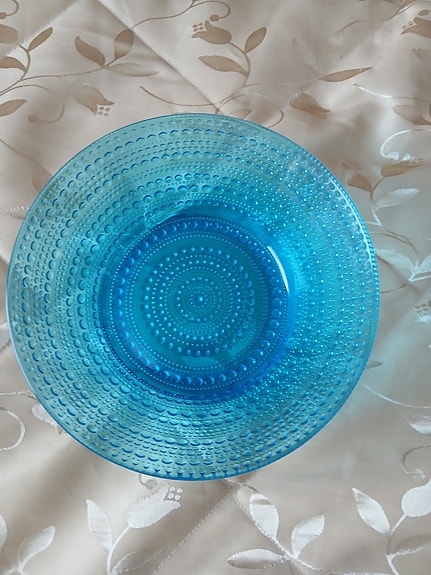 Iittala Kastehelmi kulho turkoosi