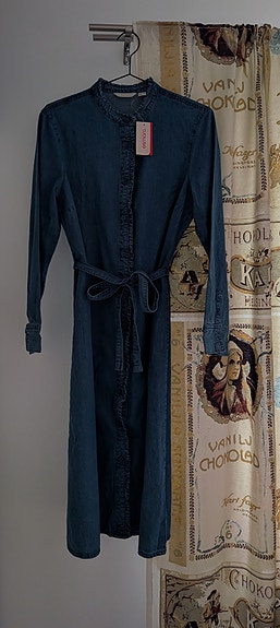 Denim mekko 40