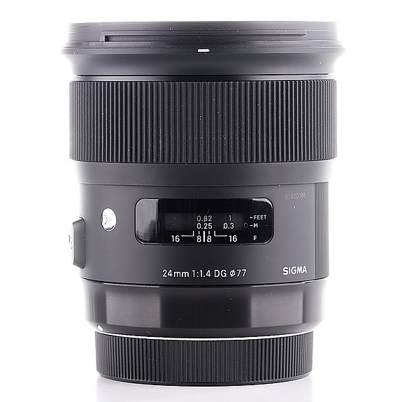Sigma 24mm f/1.4 DG HSM Art -objektiivi (Canon) (käytetty)