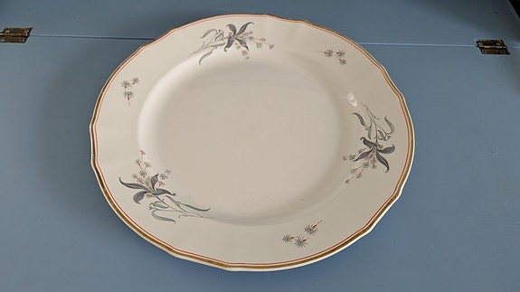 Arabia 4010 Tarjoilulautanen (ISO, Halk. 35cm, 1938-1944, Reinhard Richter)