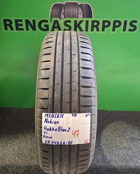 195/65R15 Nokian Hakka Blue 2 95V kesä