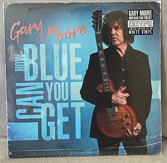 Gary Moore  – How Blue Can You Get, LP, valkoinen