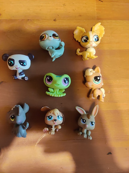 Littlest Pet Shop / LPS figuurit 8kpl