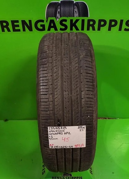 1kpl 235/55R19 Hankook Dynapro HP2 105W kesä 4,5mm