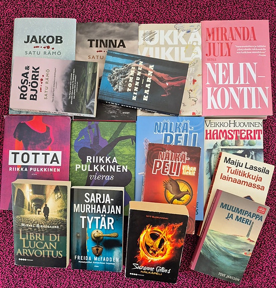 Kirjoja edullisesti Hildur-sarjaa, pokkareita