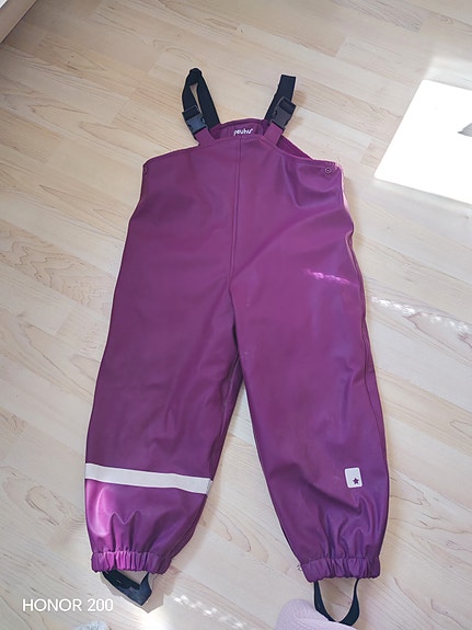 Fleece vuorelliset kurahousut