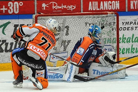 Juuso Puustinen Hpk game worn paita