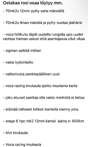 Yamaha aerox osia hyvällä hinnalla