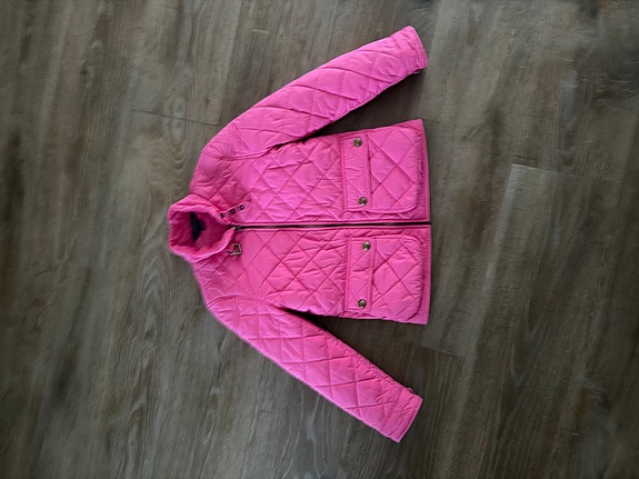 Ralph Lauren tytön toppatakki koko 134 vaaleanpunainen