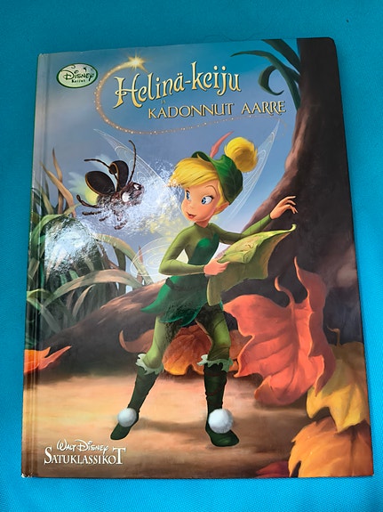 Helinä-keiju ja kadonnut aarre lastenkirja (Walt Disney)