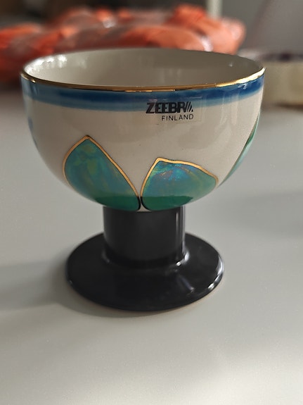 Zeebra Finland jalallinen kulho lintukuvio