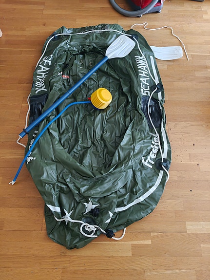 Seahawk kumivene vihreä
