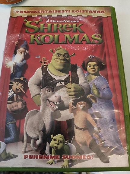 Shrek Kolmas DVD-elokuva