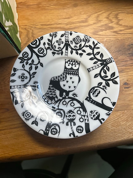 Iittala taika lautaset musta 15cm