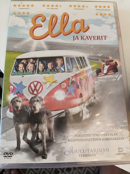 Ella ja kaverit DVD-elokuva