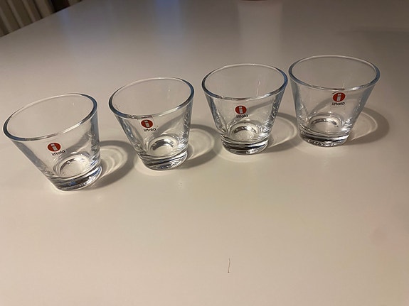 iittala kartio snapsilasit