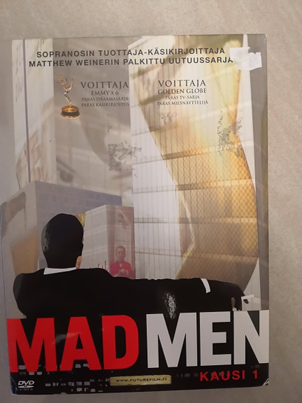 Mad Men DVD-boksi ykkösen kausi