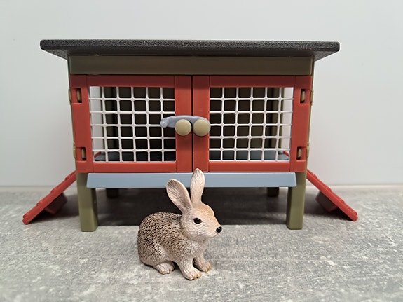 Schleich kaninkoppi ja kani
