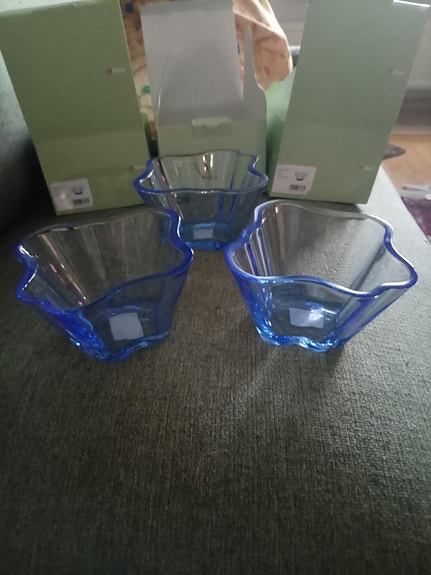 Iittala Alvar Aalto kulhot vedensininen