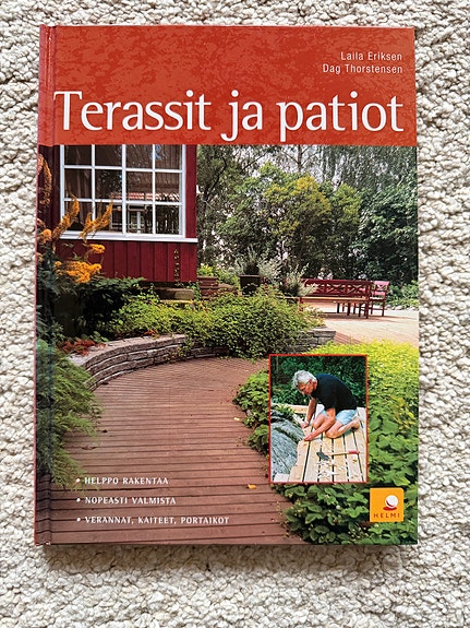 Terassit ja patiot kirja kovakantinen