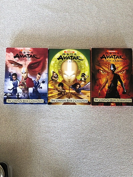 Avatar The Last Airbender dvd