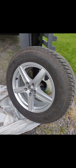 Volvo XC 60 talvirenkaat vanteilla