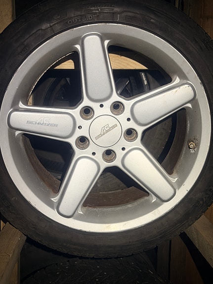 AC SCHNITZER type 2 8x17” 5x120 kesärenkailla