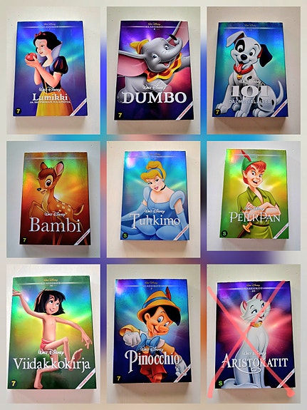 Disney klassikoita, uusia