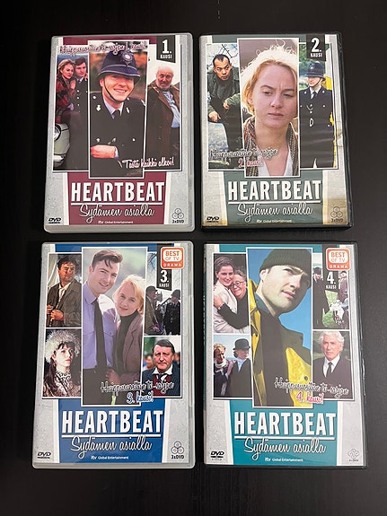 Heartbeat - Sydämen Asialla Kaudet 1-4 DVD