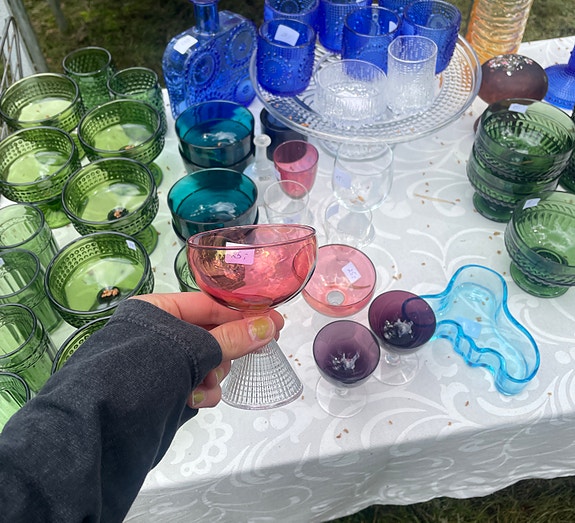 Ostetaan Tapio Wirkkalan Briljant cocktail laseja