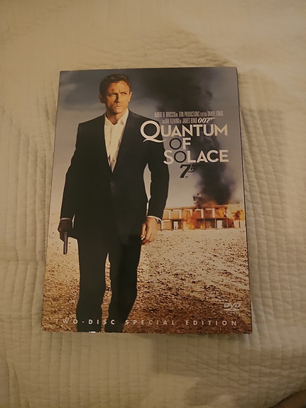Quantum of Solace 007 DVD-elokuva