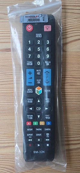 Samsung tvn television kaukosäädin
