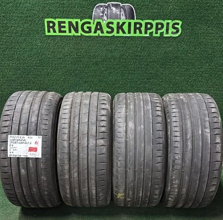 4kpl  245/35R19 Continental SportContact 7 93Y kesä 4-5,5mm