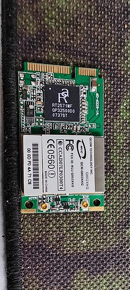 mini pcie wifi kortti qcom