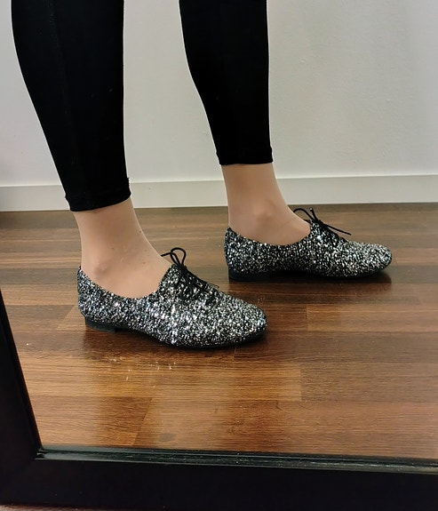 Glitteri kengät (36)