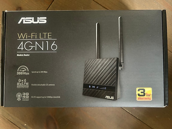 Asus 4G-N16 Wi-Fi LTE reititin