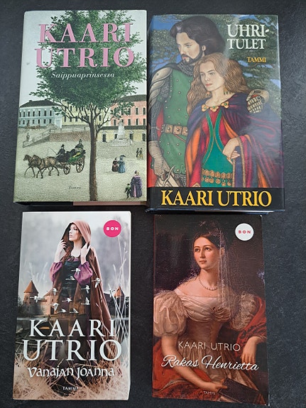 Kaari Utrio romaanipaketti – 4 kirjaa