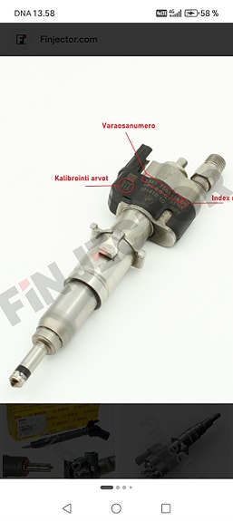 BMW diesel suutin / polttoainesuutin
